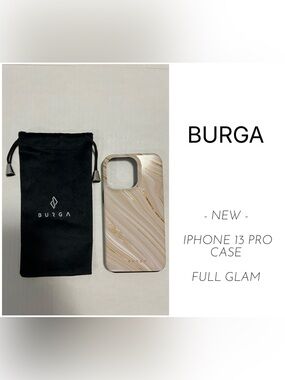 BURGA - NEW - FULL GLAM BEIGE IPHONE 13 PRO CASE
